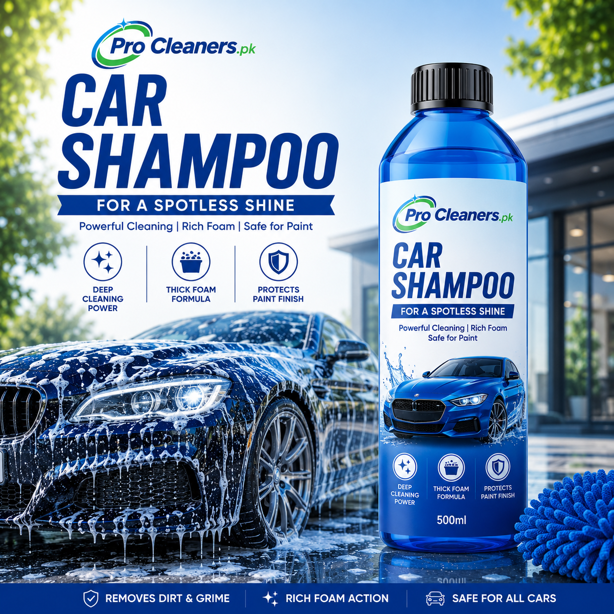 High Foam Shampoo - 500 ML
