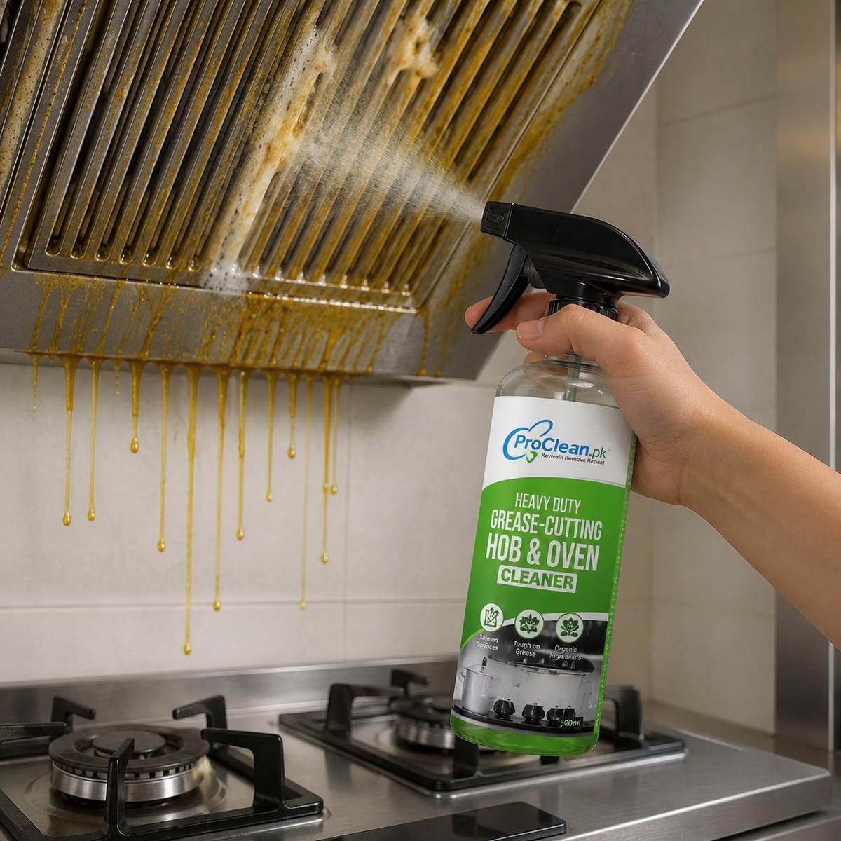 Kitchen Degreaser Hob & Oven Cleaner